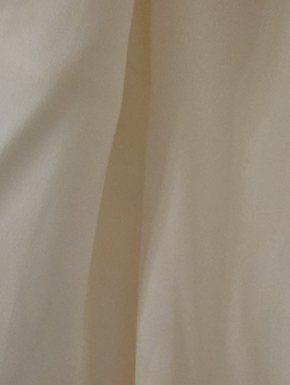 Chico's Cream Draped Open-Front Robe - Picture 4 of 6